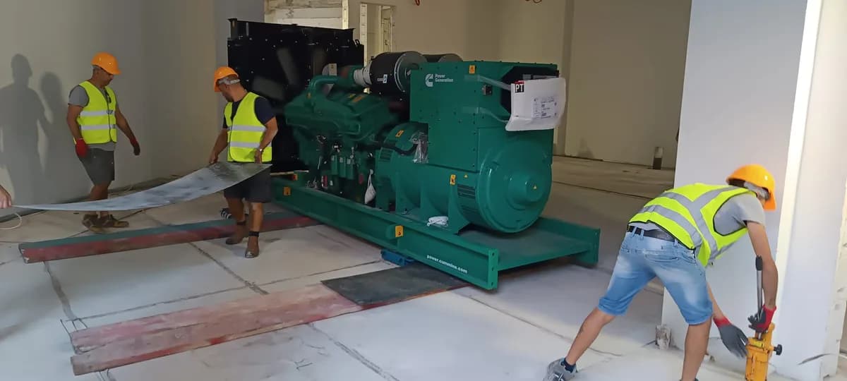 CTS driver preparing for delivery