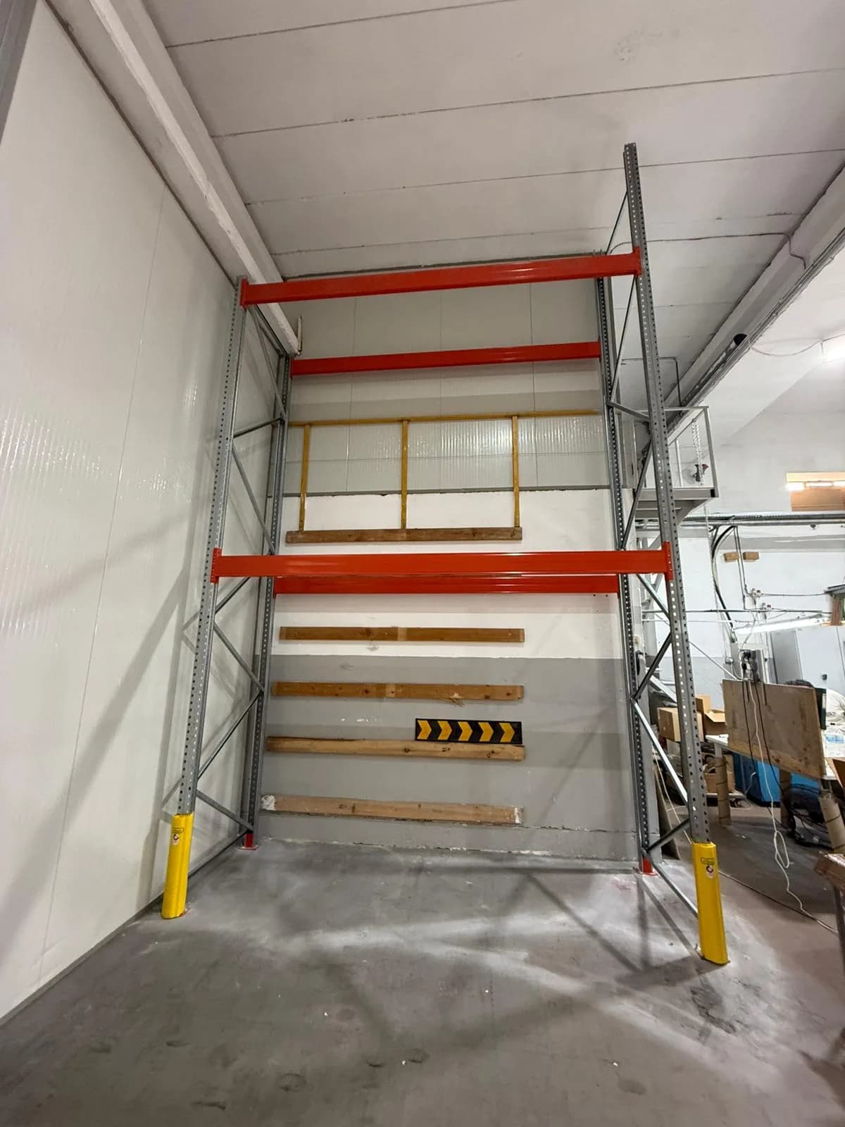 Palletised goods in CTS warehouse