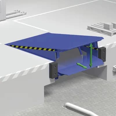 Dock Leveler - OHC Makina hydraulic lift Malta