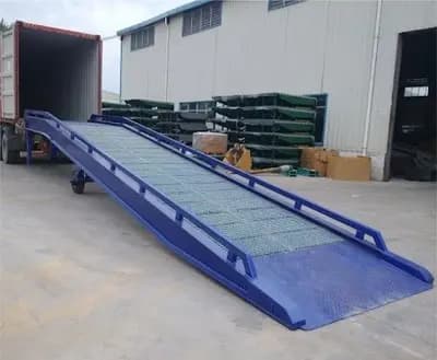 Mobile Loading Ramp - OHC Makina hydraulic lift Malta