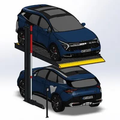 Parking Lift - OHC Makina hydraulic lift Malta