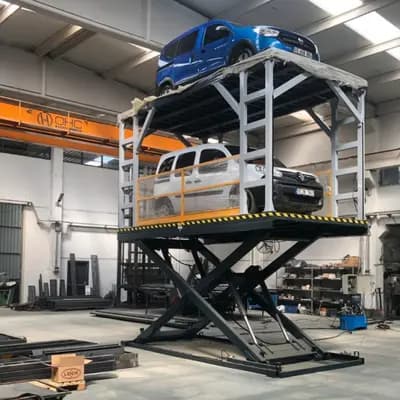 Scissor Car Lift - OHC Makina hydraulic lift Malta